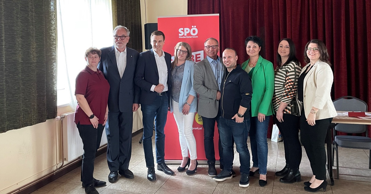  - © Vorstandsmitglieder SPÖ Sigmundsherberg mit Referenten