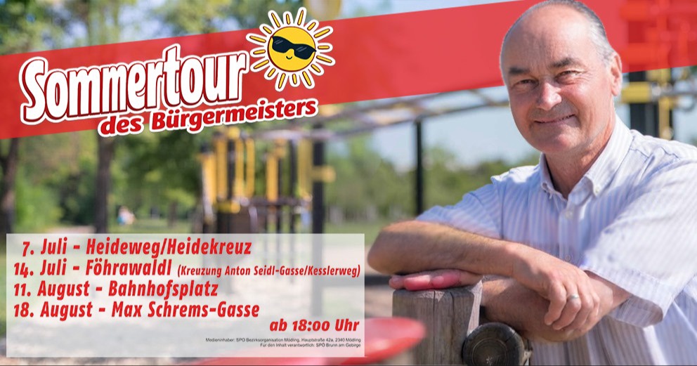 - © Sommertour des Bürgermeisters