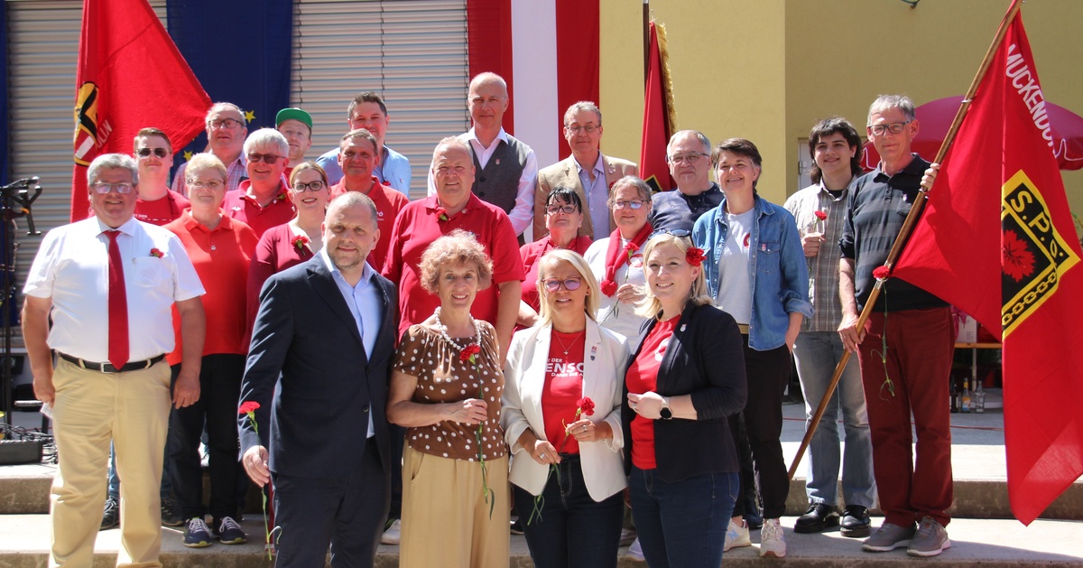  - © Die SPÖ Bezirk Tulln bei ihrem Familienfest am 1. Mai in Königstetten!